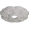 imageEkena Millwork CM17RORUSDecorative Ceiling Medallions Modeled After Original Historical Patterns amp Designs RustUltra Pure White Flat Finish