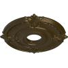imageEkena Millwork CM18ATPASDecorative Ceiling Medallions Modeled After Original Historical Patterns amp Designs Pale GoldBrass Metallic Series