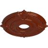 imageEkena Millwork CM18ATPASDecorative Ceiling Medallions Modeled After Original Historical Patterns amp Designs Pale GoldFirebrick Flat Finish