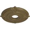 imageEkena Millwork CM18ATPASDecorative Ceiling Medallions Modeled After Original Historical Patterns amp Designs Pale GoldMississippi Mud Flat Finish