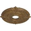 imageEkena Millwork CM18ATPASDecorative Ceiling Medallions Modeled After Original Historical Patterns amp Designs Pale GoldRubbed Bronze Metallic Series