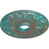imageEkena Millwork CM18KE 18Inch OD x 3 12Inch ID x 1 14Inch Kent Ceiling MedallionCopper Green Patina Metallic Series