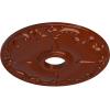 imageEkena Millwork CM18KE 18Inch OD x 3 12Inch ID x 1 14Inch Kent Ceiling MedallionFirebrick Flat Finish