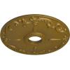 imageEkena Millwork CM18KE 18Inch OD x 3 12Inch ID x 1 14Inch Kent Ceiling MedallionGold Rush Metallic Series