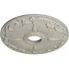 imageEkena Millwork CM18KE 18Inch OD x 3 12Inch ID x 1 14Inch Kent Ceiling MedallionPot of Cream Crackle Flat Finish