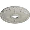 imageEkena Millwork CM18KE 18Inch OD x 3 12Inch ID x 1 14Inch Kent Ceiling MedallionPot of Cream Flat Finish
