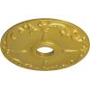 imageEkena Millwork CM18KE 18Inch OD x 3 12Inch ID x 1 14Inch Kent Ceiling MedallionRich Gold Metallic Series