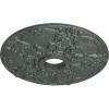 imageEkena Millwork CM18NO 18Inch OD x 3 12Inch ID x 1 38Inch Norwich Ceiling MedallionAthenian Green Crackle Flat Finish