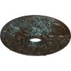 imageEkena Millwork CM18NO 18Inch OD x 3 12Inch ID x 1 38Inch Norwich Ceiling MedallionBronze Blue Patina Metallic Series