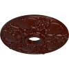 imageEkena Millwork CM18NO 18Inch OD x 3 12Inch ID x 1 38Inch Norwich Ceiling MedallionBrushed Mahogany Flat Finish