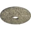 imageEkena Millwork CM18NO 18Inch OD x 3 12Inch ID x 1 38Inch Norwich Ceiling MedallionCastle Stone Crackle Flat Finish