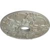 imageEkena Millwork CM18NO 18Inch OD x 3 12Inch ID x 1 38Inch Norwich Ceiling MedallionFlash Gold Metallic Series
