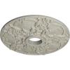 imageEkena Millwork CM18NO 18Inch OD x 3 12Inch ID x 1 38Inch Norwich Ceiling MedallionPot of Cream Crackle Flat Finish