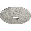 imageEkena Millwork CM18NO 18Inch OD x 3 12Inch ID x 1 38Inch Norwich Ceiling MedallionPot of Cream Flat Finish