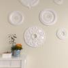 imageEkena Millwork CM18NO 18Inch OD x 3 12Inch ID x 1 38Inch Norwich Ceiling MedallionPrimed