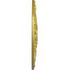 imageEkena Millwork CM18NO 18Inch OD x 3 12Inch ID x 1 38Inch Norwich Ceiling MedallionRich Gold Metallic Series