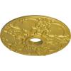 imageEkena Millwork CM18NO 18Inch OD x 3 12Inch ID x 1 38Inch Norwich Ceiling MedallionRich Gold Metallic Series