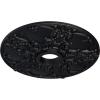 imageEkena Millwork CM18NO 18Inch OD x 3 12Inch ID x 1 38Inch Norwich Ceiling MedallionSteel Gray Metallic Series