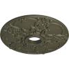 imageEkena Millwork CM18NO 18Inch OD x 3 12Inch ID x 1 38Inch Norwich Ceiling MedallionWitch Hazel Flat Finish