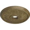 imageEkena Millwork CM20BE1CBC Berkshire Ceiling Medallion Cloud Burst CrackleMississippi Mud Crackle Flat Finish