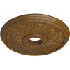 imageEkena Millwork CM20BE1CBC Berkshire Ceiling Medallion Cloud Burst CrackleSmokey Topaz Crackle Flat Finish