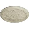 imageEkena Millwork CM21LU 21Inch OD x 2Inch ID x 2Inch P Luton Ceiling MedallionClear Yellow Flat Finish