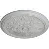 imageEkena Millwork CM21LU 21Inch OD x 2Inch ID x 2Inch P Luton Ceiling MedallionFrost Flat Finish