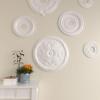 imageEkena Millwork CM21LU 21Inch OD x 2Inch ID x 2Inch P Luton Ceiling MedallionIridescent Gold Metallic Series