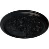 imageEkena Millwork CM21LU 21Inch OD x 2Inch ID x 2Inch P Luton Ceiling MedallionJet Black Flat Finish