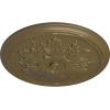 imageEkena Millwork CM21LU 21Inch OD x 2Inch ID x 2Inch P Luton Ceiling MedallionMississippi Mud Flat Finish