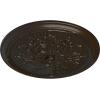 imageEkena Millwork CM21LU 21Inch OD x 2Inch ID x 2Inch P Luton Ceiling MedallionStone Hearth Flat Finish