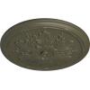 imageEkena Millwork CM21LU 21Inch OD x 2Inch ID x 2Inch P Luton Ceiling MedallionWitch Hazel Flat Finish