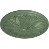 imageEkena Millwork CM22BO 22 58Inch OD x 1 34Inch P Bordeaux Ceiling MedallionHandPainted Athenian Green