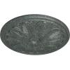 imageEkena Millwork CM22BO 22 58Inch OD x 1 34Inch P Bordeaux Ceiling MedallionHandPainted Athenian Green Crackle