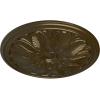 imageEkena Millwork CM22BO 22 58Inch OD x 1 34Inch P Bordeaux Ceiling MedallionHandPainted Brass