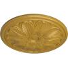 imageEkena Millwork CM22BO 22 58Inch OD x 1 34Inch P Bordeaux Ceiling MedallionHandPainted Iridescent Gold