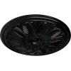 imageEkena Millwork CM22BO 22 58Inch OD x 1 34Inch P Bordeaux Ceiling MedallionHandPainted Jet Black