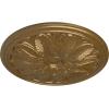 imageEkena Millwork CM22BO 22 58Inch OD x 1 34Inch P Bordeaux Ceiling MedallionHandPainted Pale Gold