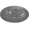 imageEkena Millwork CM22BO 22 58Inch OD x 1 34Inch P Bordeaux Ceiling MedallionHandPainted Silver