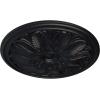 imageEkena Millwork CM22BO 22 58Inch OD x 1 34Inch P Bordeaux Ceiling MedallionHandPainted Steel Gray