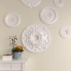 imageEkena Millwork CM23JA 23 58Inch OD x 3 78Inch ID x 2 18Inch P Jamie Ceiling MedallionFactory Primed