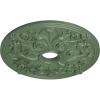 imageEkena Millwork CM23JA 23 58Inch OD x 3 78Inch ID x 2 18Inch P Jamie Ceiling MedallionHandPainted Athenian Green