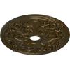 imageEkena Millwork CM23JA 23 58Inch OD x 3 78Inch ID x 2 18Inch P Jamie Ceiling MedallionHandPainted Brass