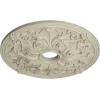 imageEkena Millwork CM23JA 23 58Inch OD x 3 78Inch ID x 2 18Inch P Jamie Ceiling MedallionHandPainted Clear Yellow