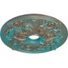 imageEkena Millwork CM23JA 23 58Inch OD x 3 78Inch ID x 2 18Inch P Jamie Ceiling MedallionHandPainted Copper Green Patina