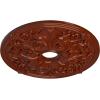 imageEkena Millwork CM23JA 23 58Inch OD x 3 78Inch ID x 2 18Inch P Jamie Ceiling MedallionHandPainted Firebrick