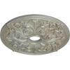 imageEkena Millwork CM23JA 23 58Inch OD x 3 78Inch ID x 2 18Inch P Jamie Ceiling MedallionHandPainted Flash Gold