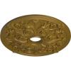 imageEkena Millwork CM23JA 23 58Inch OD x 3 78Inch ID x 2 18Inch P Jamie Ceiling MedallionHandPainted Gold