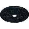 imageEkena Millwork CM23JA 23 58Inch OD x 3 78Inch ID x 2 18Inch P Jamie Ceiling MedallionHandPainted Night Shade