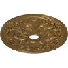 imageEkena Millwork CM23JA 23 58Inch OD x 3 78Inch ID x 2 18Inch P Jamie Ceiling MedallionHandPainted Pale Gold
